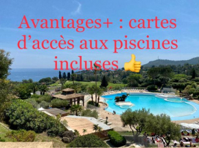 Superbe duplex T3 climatisé avec Terrasse et Solarium, magnifique vue Mer et Golf